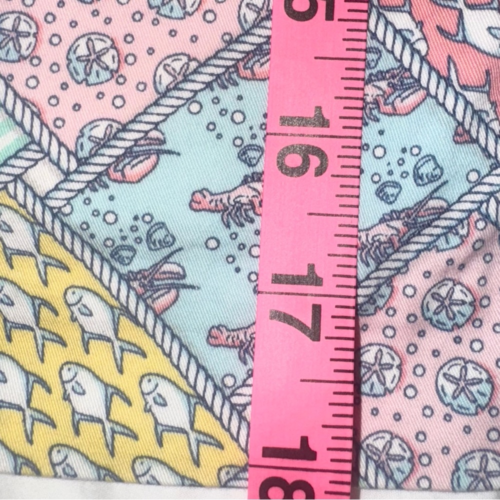 VINEYARD VINES MULTI PATCH mini SKIRT women’s size 10 - Picture 11 of 11